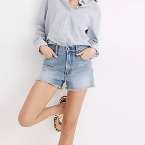 Madewell Perfect Jean Short Sz 31